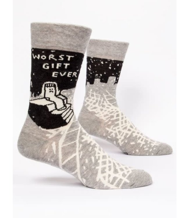 Blue Q Crew Socks - Worst Gift Ever
