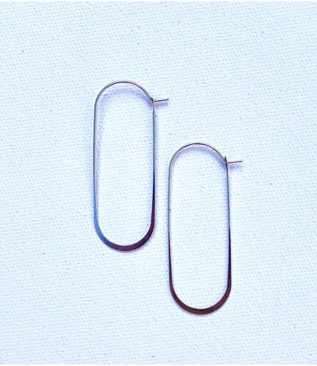 Scout Cosmic Oval Earrings - Silver