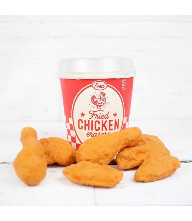 Fred Chicken Erasers