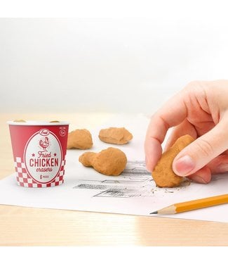 Fred Chicken Erasers