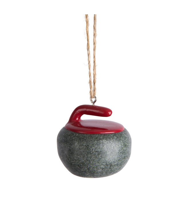 Curling Rock X-Mas Ornament*