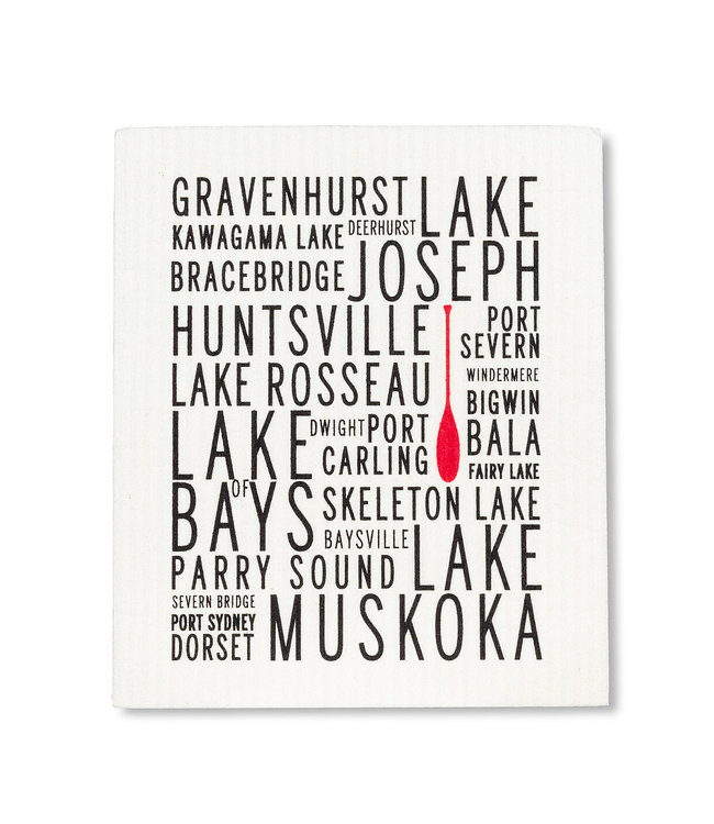 Abbott Muskoka Lakes Dishcloth
