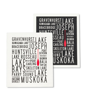 Abbott Muskoka Lakes Dishcloth
