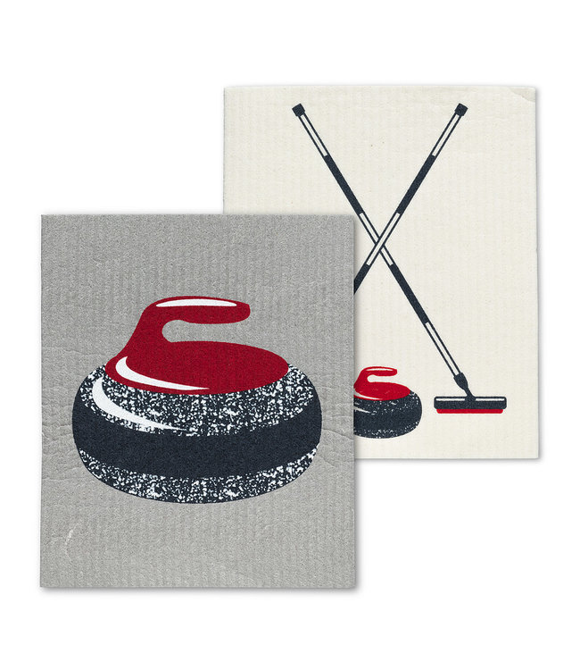 Abbott Rock & Broom Dishcloth