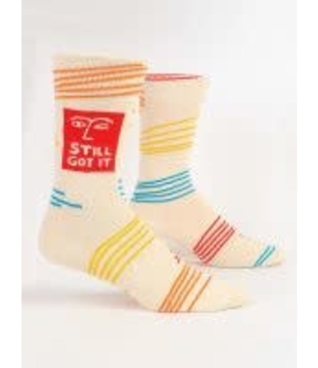 Blue Q Crew Socks -Still Got It *