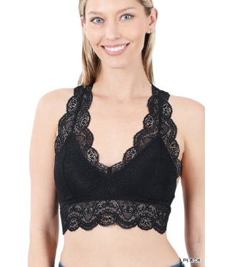 Full Lace Padded Bralette*