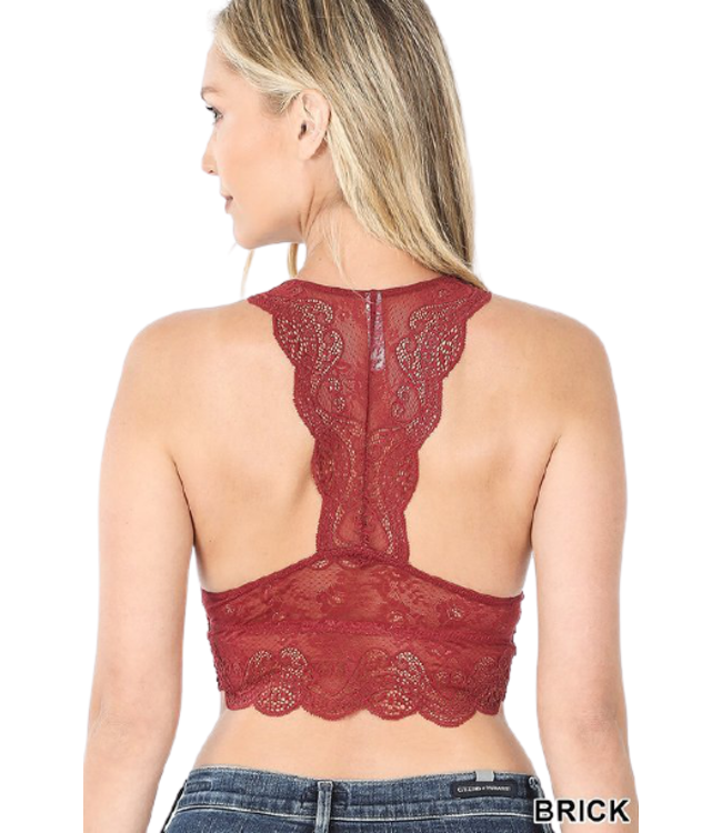 Full Lace Padded Bralette*