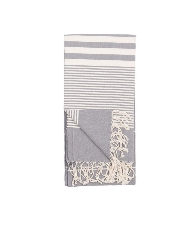Pokoloko Turkish Towel - Harem - Slate