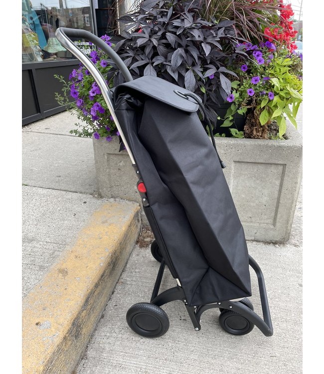 Rolser Shopping Cart - 4 Wheels - Black