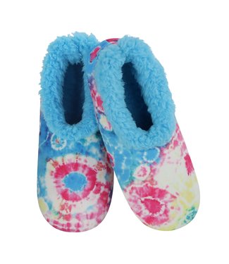 Snoozies Slippers - Kids Peace Out - Blue*