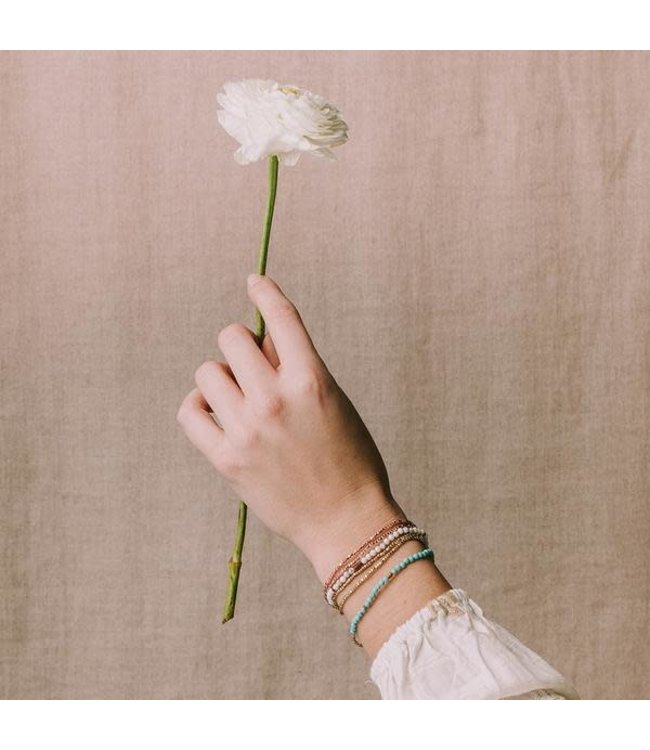 Scout *Delicate Stone - Bracelet/Necklace - Tourmaline/Gold