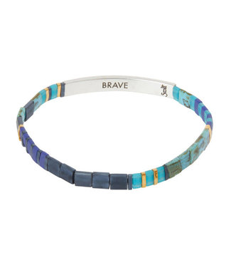 Scout Good Karma Bracelet - Brave - Cobalt/Silver*