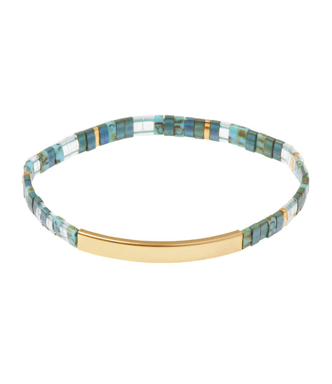 Scout Good Karma Bracelet - Joy & Kindness - Marine/Gold