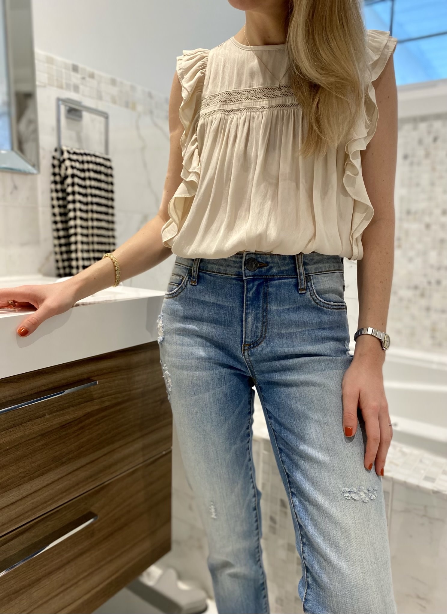 Catherine High Rise Boyfriend - Light 
