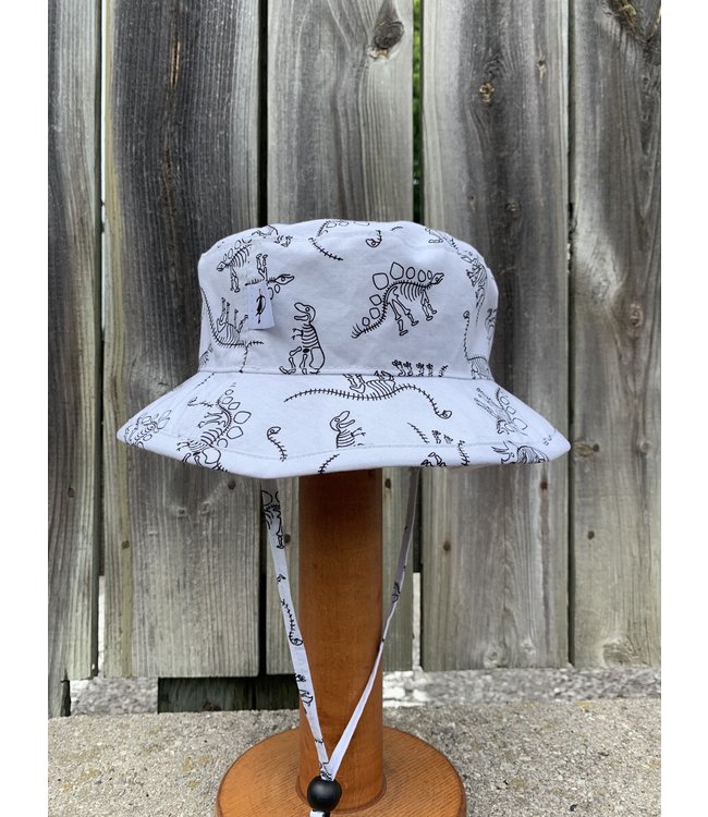 Puffin Gear Animal Kingdom Kids Bucket Hat - Dinosaur