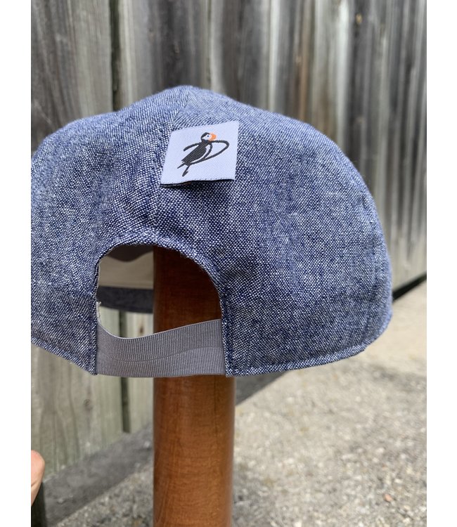 Puffin Gear Kid's Linen Ball Cap - Navy