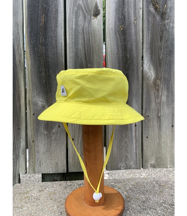 Puffin Gear Kid's Nylon Bucket Hat - Sunshine Yellow