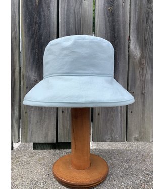 Puffin Gear Slouch Linen Bowler Hat - Seafoam