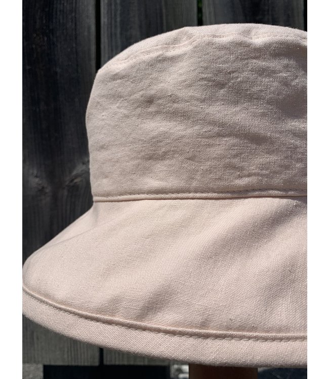 Puffin Gear Slouch Linen Bowler Hat - Dogwood