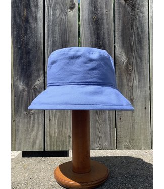 Puffin Gear Slouch Linen Bowler Hat - Cornflower