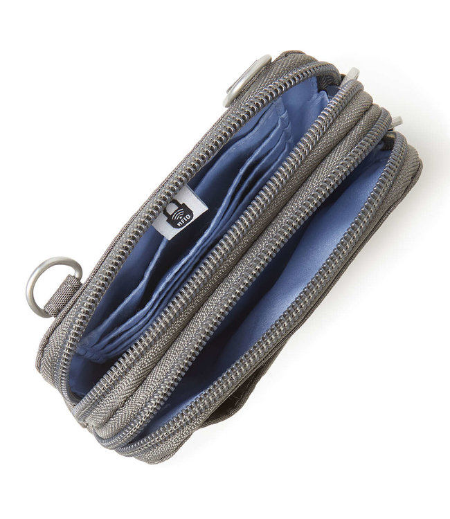 Baggallini Bryant Crossbody - Sterling Shimmer