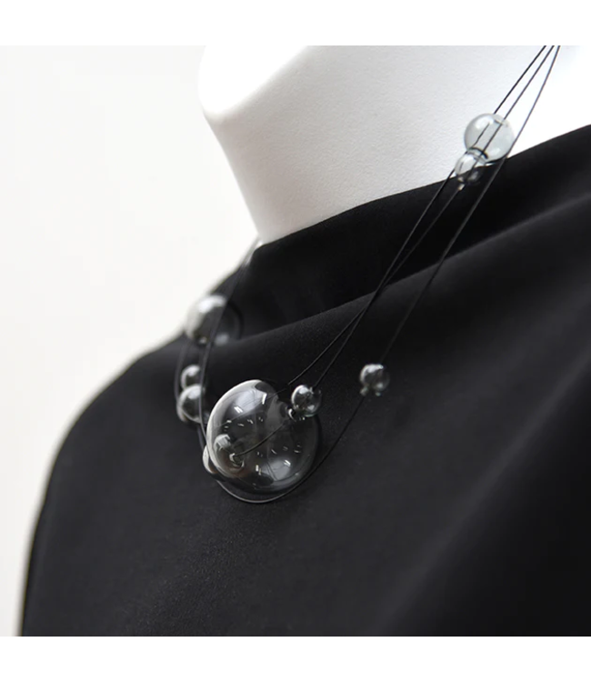 Pursuits Cumulus Layered Necklace (grey)