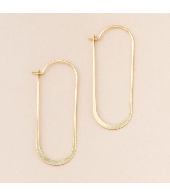 Scout Cosmic Oval - Gold Vermeil