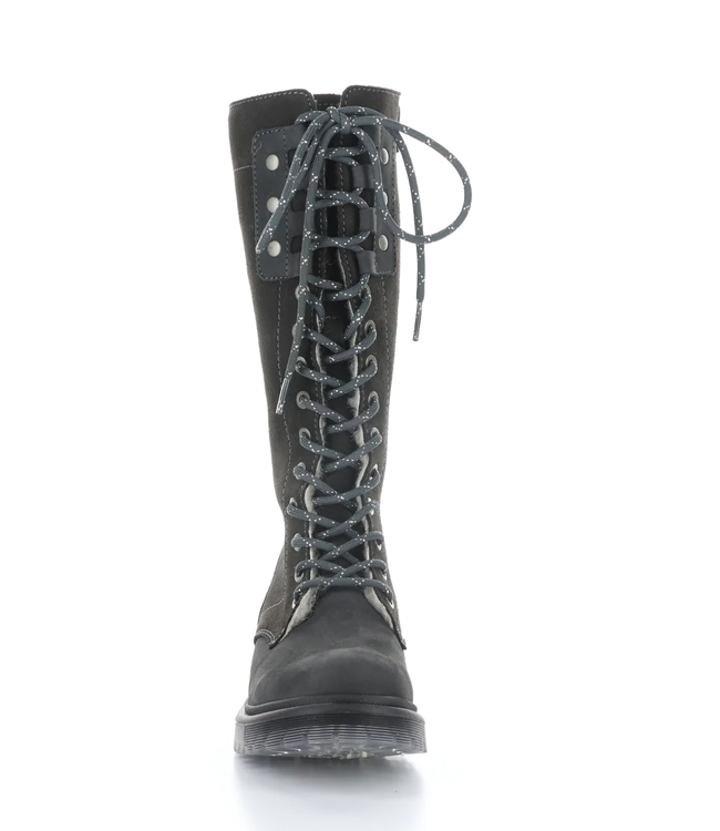 Bos&Co Axe Nubuck Laceup Boots - Grey