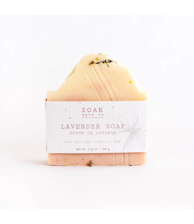Soak Bath Co Lavender Soap Bar