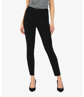 KUT Jeans Donna High Rise Ankle Skinny - Black