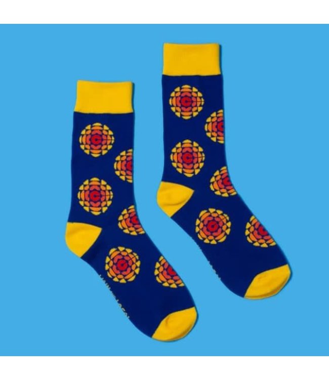 Main and Local Socks - CBC Retro Logo