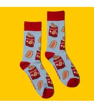 Main and Local Socks - Ketchup