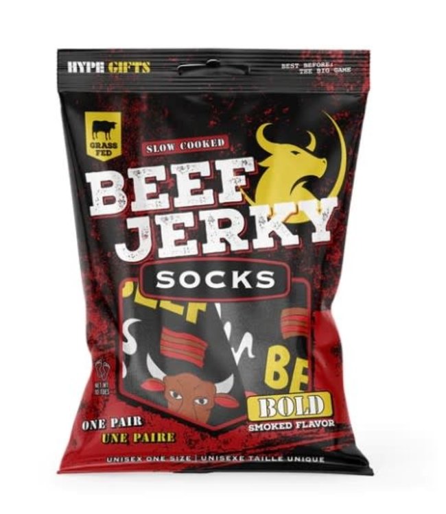 Main and Local Socks - Beef Jerky
