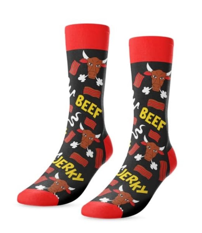 Main and Local Socks - Beef Jerky