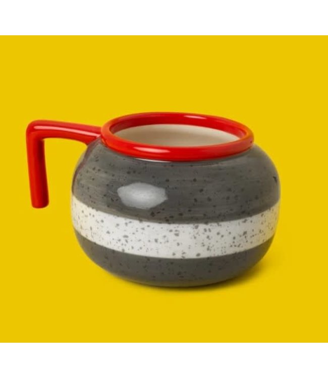 Main and Local Mug - Curling Rock - Red