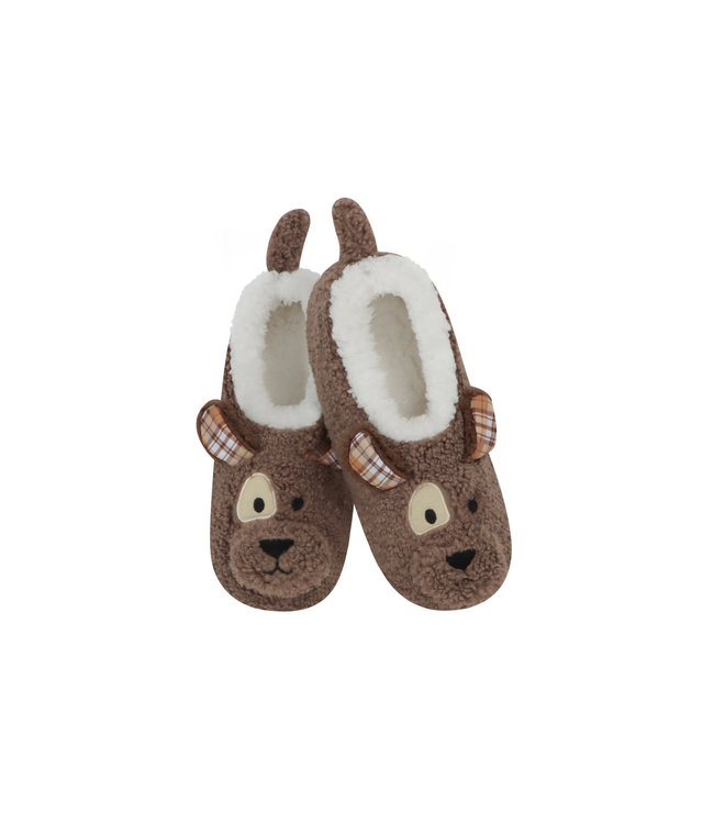 Kids reindeer slippers deals