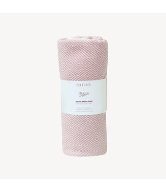 Pokoloko Turkish Towel - Diamond - Atelier Pink