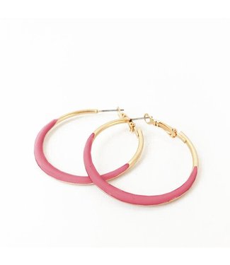 Metal Hoop Earrings