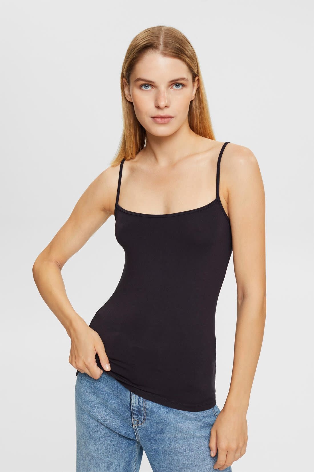 ESPRIT - Jersey camisole top, 100% cotton at our online shop