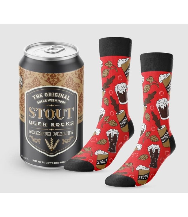 Main and Local Socks - Beer Can  - Stout