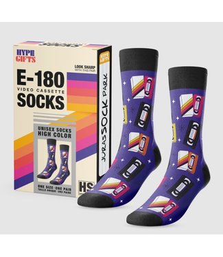 Main and Local VHS Cassette Socks