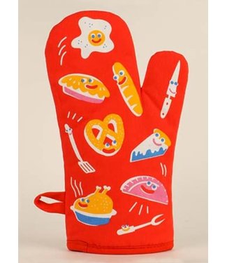 Blue Q Oven Mitt - Smells Like Happy