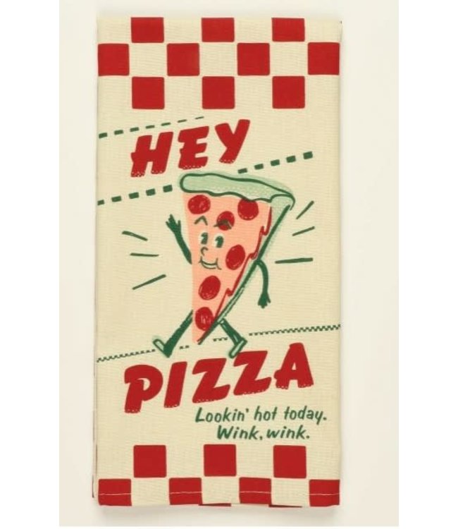 Blue Q Dish Towel - Hey Pizza