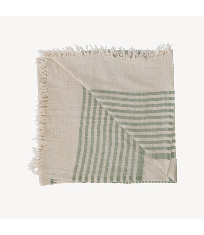 Pokoloko Turkish Towel - Sarah - Basil