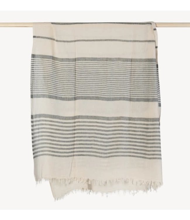 Pokoloko Turkish Towel - Sarah - Black