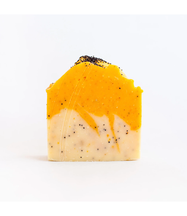 Soak Bath Co Citrus Poppyseed Soap Bar