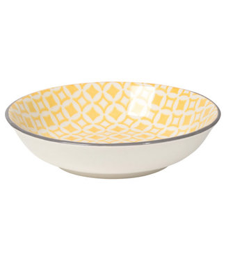 Danica Studio Dip Bowl - Yellow Diamonds