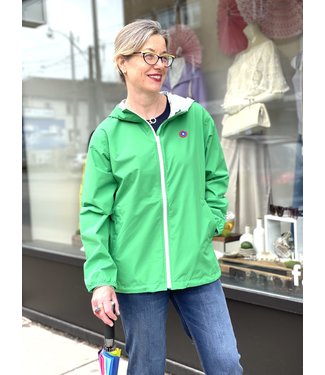 Kelly green raincoat Clearance