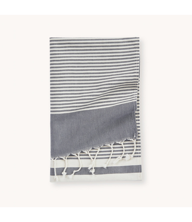 Pokoloko Turkish Hand Towel - Harem - Slate