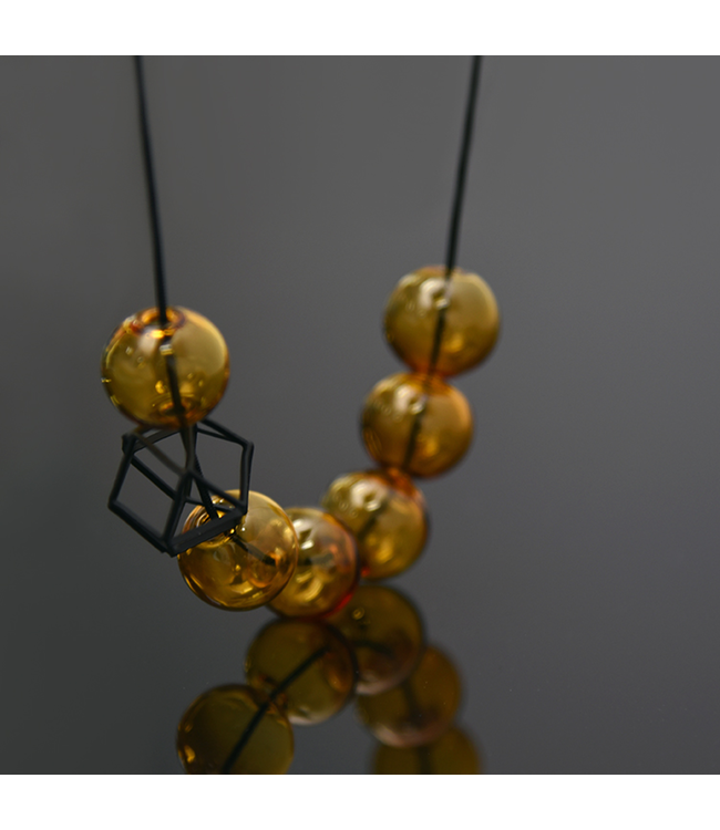 Pursuits Hex Necklace (Amber)